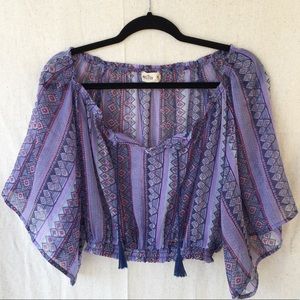  Free Flow Boho Crop Top ✌️❤️